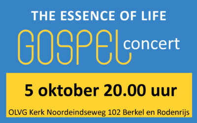 E-Ticket en info Gospel concert